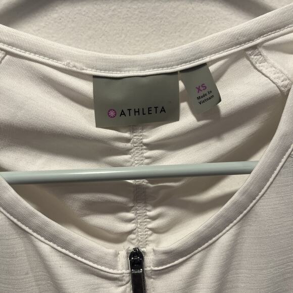 Athleta Size X Small Pacifica Countoured Tank With Half Zip - Picture 3 of 6
